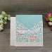 Printable Shimmer White Laser Cut Invitations Pocket